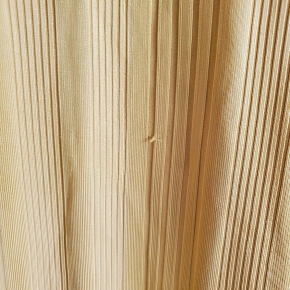 MAGAZINE | Golden mustard yellow button down maxi / midi dress (Size M) - Picture 9 of 10